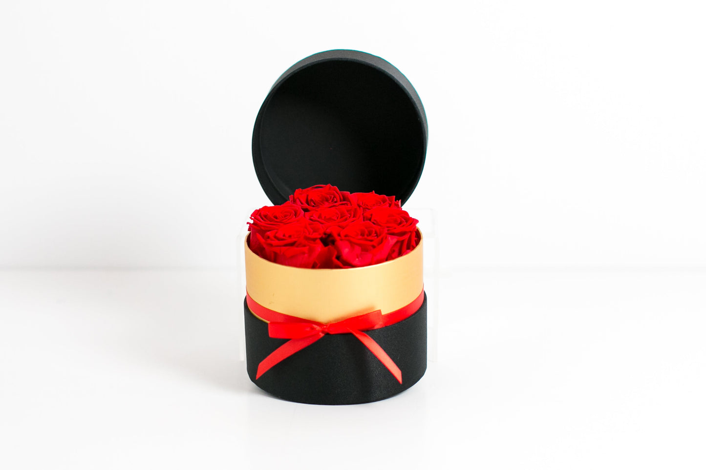 Classic Red Round - Juliet's Roses